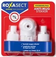 Roxasect Voordeelpak Anti-Mug Stekker + 2 Navullingen - thumbnail