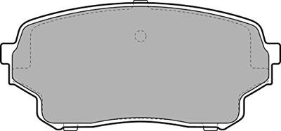 Remblokkenset, schijfrem LP2000