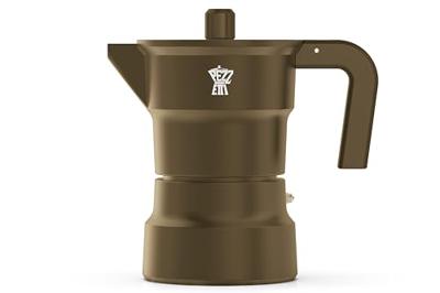 Italiaans koffiezetapparaat - PEZZETTI - SOLIDEXPRESS - Aluminium - 3 kopjes - Khaki