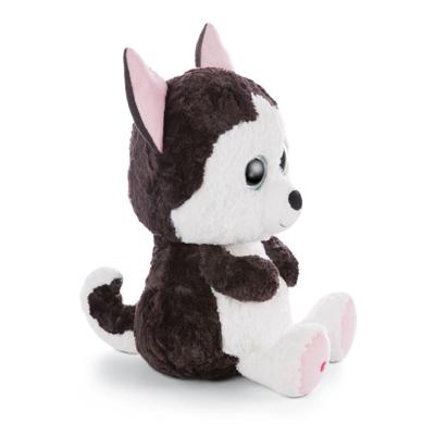 Nici glubschis pluchen knuffel husky barkley, 45cm