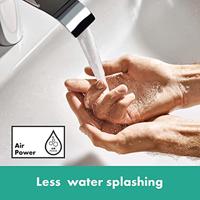 Hansgrohe Wastafelmengkraan Vivenis Eengreeps 110 CoolStart Met Trekwaste Chroom - thumbnail