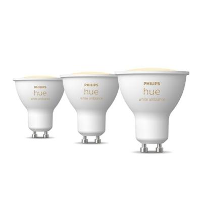 Philips LichtbronHue GU10 - 4,2W - White Ambiance set van 3 - 929003666703