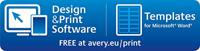 Avery Zweckform 6120, Universele etiketten, Ultragrip, wit, 25+5 vel, 4 per vel, 105 x 148 mm - thumbnail