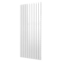 Plieger Designradiator Cavallino Retto Dubbel 1936 Watt Middenaansluiting 180x75,4 cm Mat Wit - thumbnail