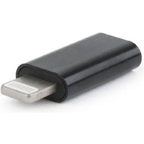 Gembird USB-C naar lightning adapter zwart - 9580175