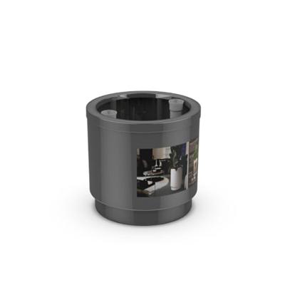 Zelfwaterende bloempot Plastiken 4126 Antraciet (Ø 26 cm)