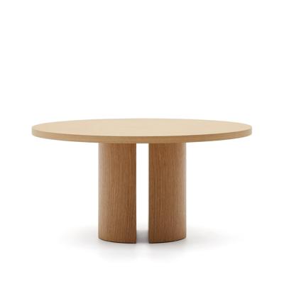 Kave Home Nealy eettafel Ø150 cm Eiken