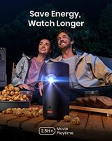 Nebula Anker Capsule 3 Laser 1080p, Smart, Wi-Fi, miniprojector, zwart, draagbare projector, Dolby Digital, laserprojector, autofocus, 120-inch beeld, ingebouwde batterij, 2,5 uur speeltijd - thumbnail
