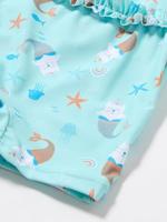 Playshoes zwempak eenhoorn met zeemeermin mint-98-104 - thumbnail