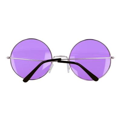 Boland Partybril hippie xl paars Boland Partybril hippie xl paars