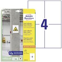 Etiket avery l7876-20 105x148mm 80st - thumbnail