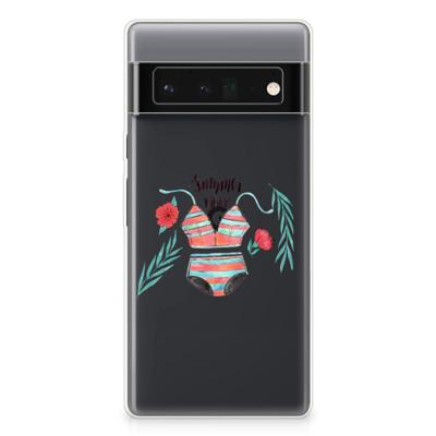 Google Pixel 6 Pro Telefoonhoesje met Naam Boho Summer Google Pixel 6 Pro Telefoonhoesje met Naam Boho Summer