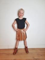 Vinrose Meisjes rok - Rose goud - thumbnail