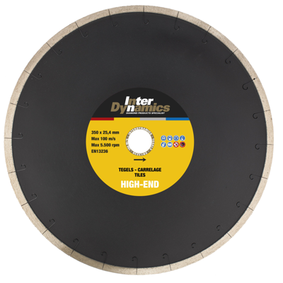 Inter Dynamics Diamantzaag Tegels High-End 300x30mm - 639300