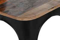 Keukenstoel Home ESPRIT Zwart Donkerbruin Hout Metaal 48 x 55 x 92 cm - thumbnail