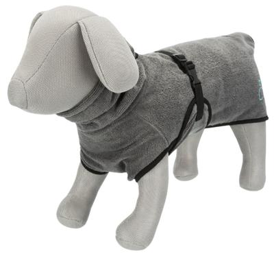 Badjas voor hond Trixie Grijs XS