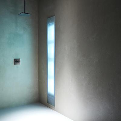 Sunshower Deluxe inbouw met infrarood en UV-licht organic grey