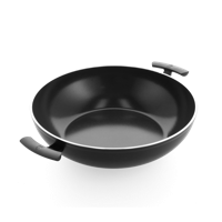 BK Easy Induction Wokpan 36 cm Zwart - thumbnail