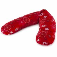 Theraline: losse hoes ivoor rood voor Theraline hoefijzerkussen - thumbnail