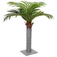 Kunstpalmboom 6 bladeren 100 cm groen - thumbnail