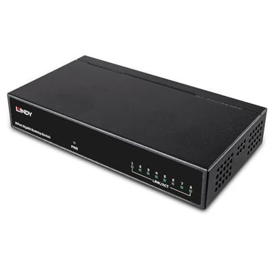 Lindy Network Switch - Gigabit, Desktop, 8 Port, 10/100/1000