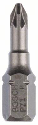 Bosch Accessoires Bit extra-hard PZ 1, 25 mm 10st - 2607001555 Bosch Accessoires Bit extra-hard PZ 1, 25 mm 10st - 2607001555