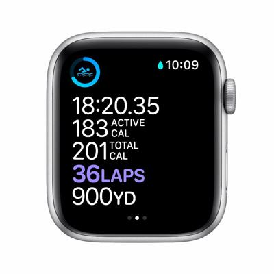 Refurbished Apple Watch Series 6 40mm Wit Als nieuw