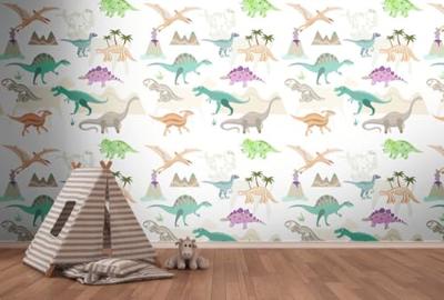 Livingwalls The Wall II - Bont - Dino - 391941