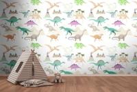 Livingwalls The Wall II - Bont - Dino - 391941 - thumbnail