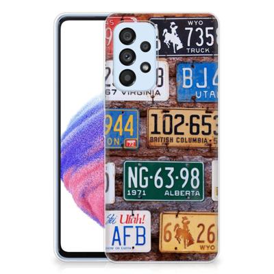 Samsung Galaxy A53 5G | Siliconen hoesje | met foto Kentekenplaten Samsung Galaxy A53 5G | Siliconen hoesje | met foto Kentekenplaten