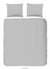 Good Morning Dekbedovertrek "uni dessin" - Grijs - (240x200/220 cm) - Katoen - thumbnail