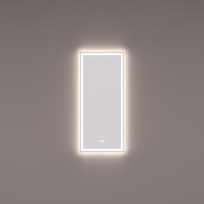 HIPP Design spiegel met Indirecte en Directe LED Baan Rondom 40 x 90 x 3 cm Verticaal - Spiegelverwarming - Touchdimmer - Kleurenwissel