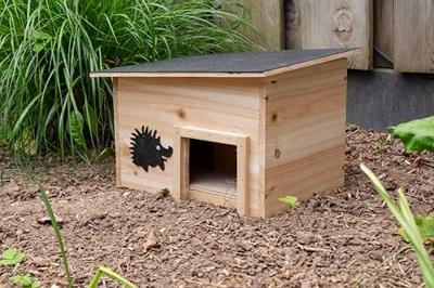 Lifetime Garden Houten Egelhuis 32x26x20 cm Lifetime Garden Houten Egelhuis 32x26x20 cm