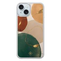 iPhone 15 hybride hoesje - Earthy Luxe - thumbnail