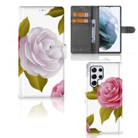 Samsung Galaxy S22 Ultra Hoesje Roses - thumbnail