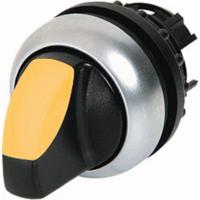 Eaton 216829 M22-WRLK-Y Keuzetoets Kunststof frontring Knevel Zwart 1 stuk(s) Piece - thumbnail