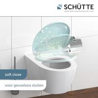 SCHÜTTE toiletbril met soft-close quick-release flower in the wind - thumbnail