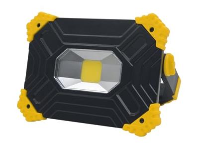 Heitronic LED Akku Flutlichtstrahler NEWPORT 2.0 LED-accuwerklamp 20 W 2000 lm Natuurwit - thumbnail