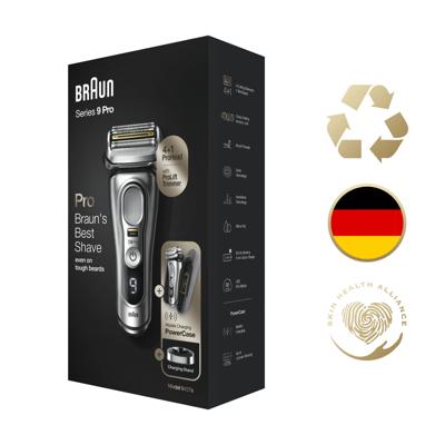 Braun Series 9 9427s 4210201372578 Folie-scheerapparaat Zilver Braun Series 9 9427s 4210201372578 Folie-scheerapparaat Zilver