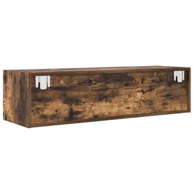 TV-kast met lade Gerookt eiken 100 x 31 x 25,5 cm Bewerkt hout