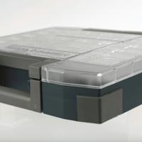 raaco Boxxser 55 5x10-45 Assortimentskoffer (l x b x h) 361 x 421 x 55 mm Aantal vakken: 45 Inhoud 1 stuk(s) - thumbnail