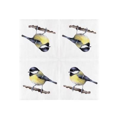 Esschert Design Servetten koolmees 33cm