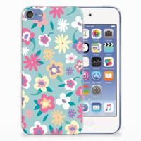 Apple iPod Touch 5 | 6 | TPU Case | Flower Power - thumbnail
