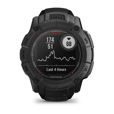 Garmin Instinct 2X Solar Tactical Edition 2,79 cm (1.1") MIP 50 mm Digitaal 176 x 176 Pixels Touchscreen Zwart GPS