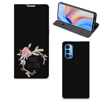OPPO Reno4 Pro 5G Magnet Case Boho Text OPPO Reno4 Pro 5G Magnet Case Boho Text