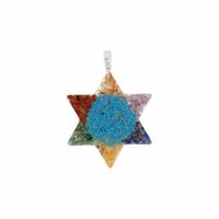 Orgonite Hanger Ster Chakra - thumbnail
