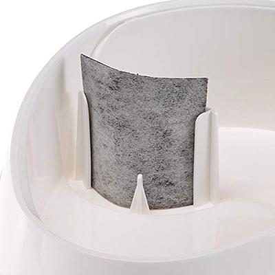 Ferplast 93429017 Reservefilterset voor kattenfontein VEGA-fontein katten en kleine honden, Actieve koolfilters waterdispenser huisdieren, 2 stuks, 8 x cm