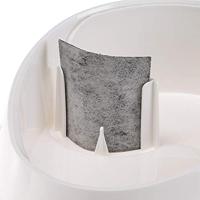 Ferplast 93429017 Reservefilterset voor kattenfontein VEGA-fontein katten en kleine honden, Actieve koolfilters waterdispenser huisdieren, 2 stuks, 8 x cm - thumbnail