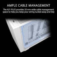 Asus A21 Plus TG ARGB White - thumbnail