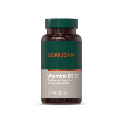 Bonusan Vitamine D3 25 Softgels